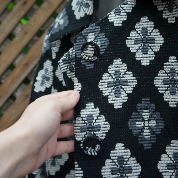 Textured Jacquard Jacket - Picture 3 of 7